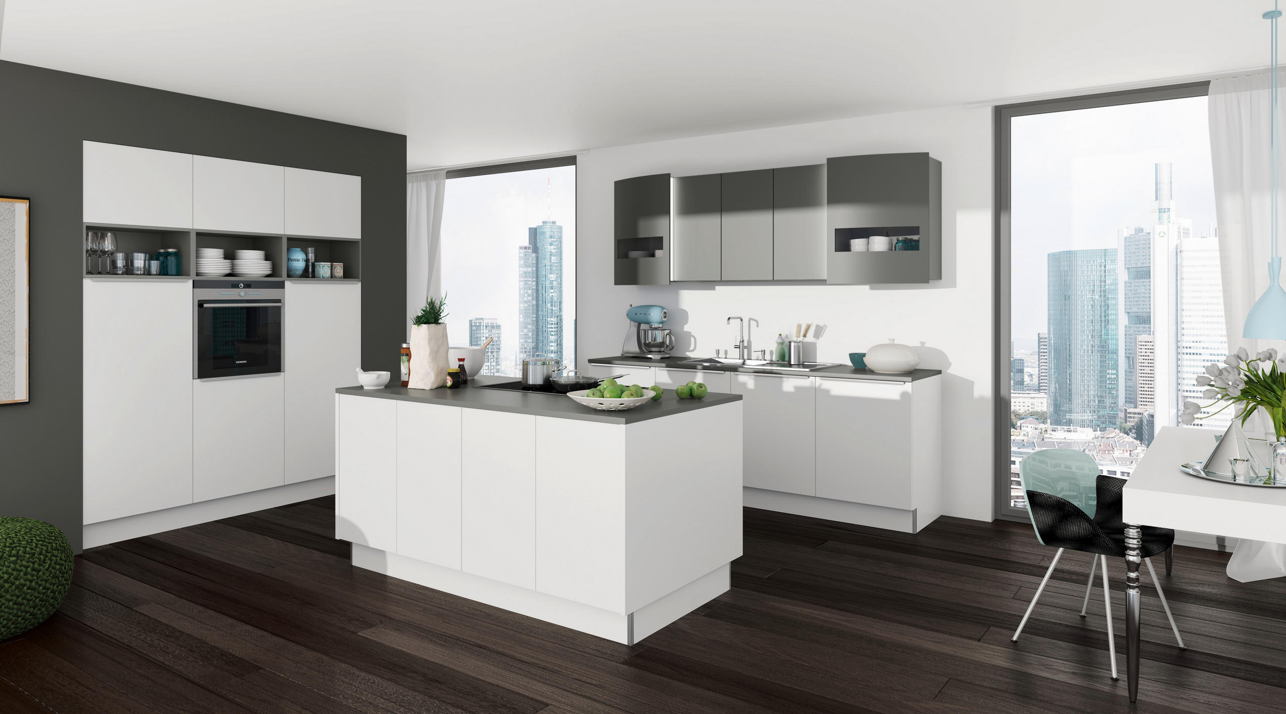 KUCHYŇA NA MIERU DK209 - Basics, kompozitné drevo - Dieter Knoll