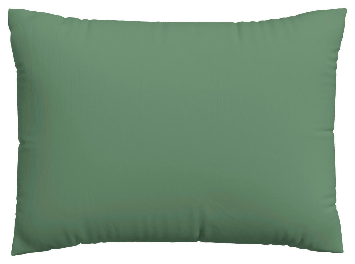 KISSENHÜLLE EASY JERSEY 40/60 cm  - Grün, Basics, Textil (40/60cm) - Schlafgut