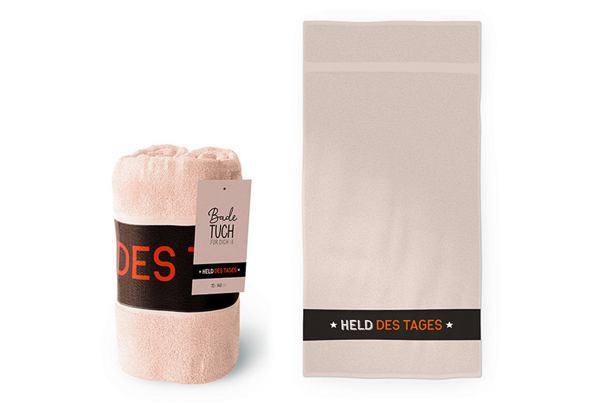 BADETUCH  - Basics, Naturmaterialien (23/13/10cm)