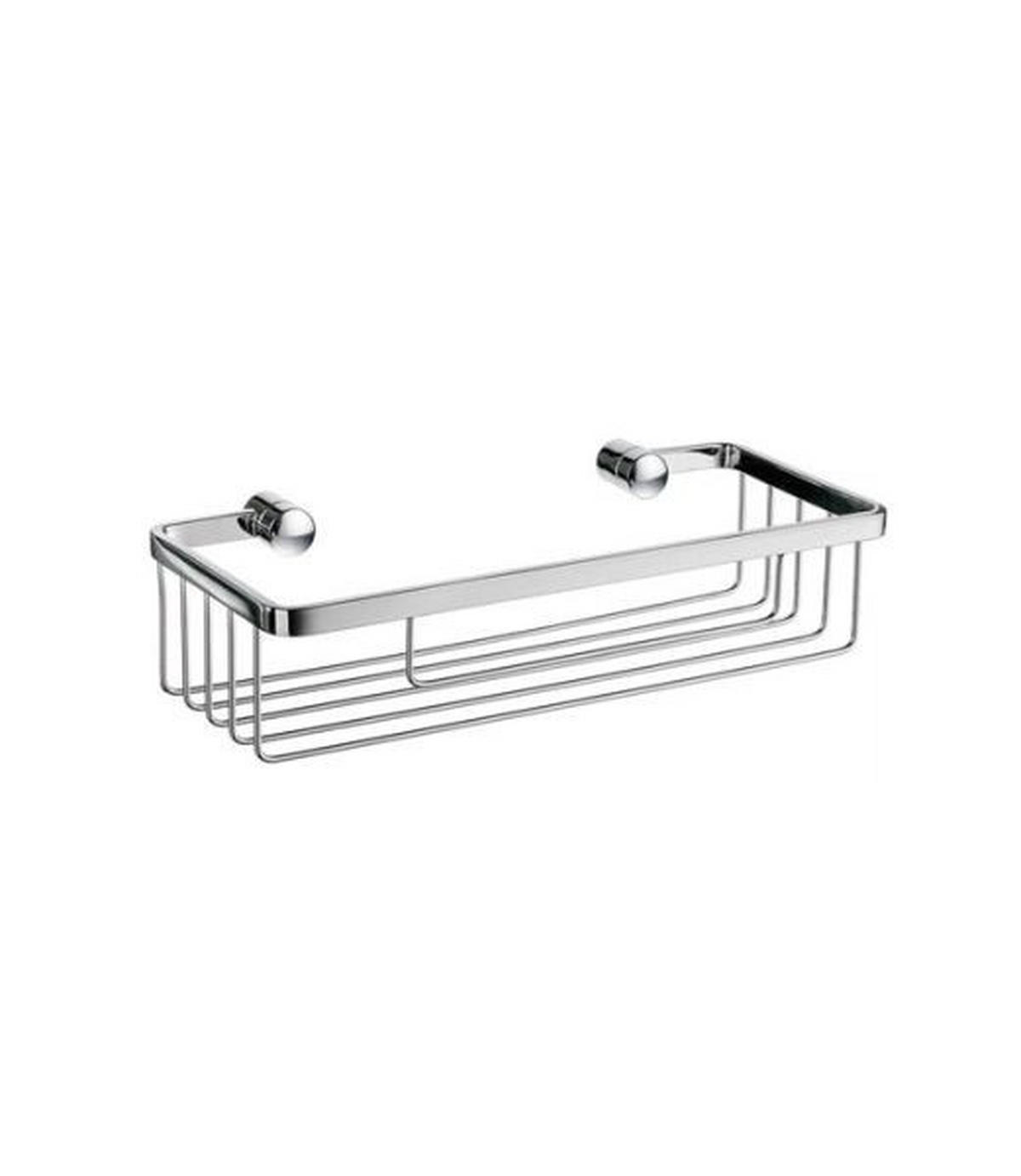 SEIFENKORB - Chromfarben, Basics, Metall (25/6/11cm) - Smedbo