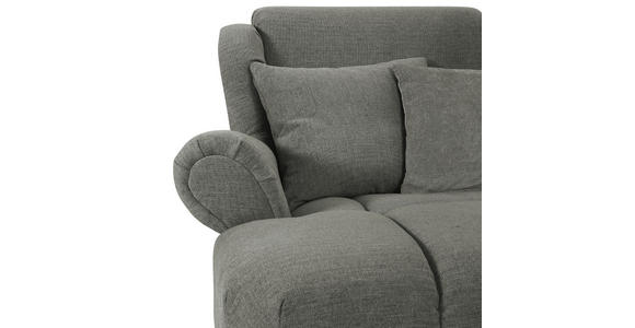 XXL-SESSEL Flachgewebe Grau, Olivgrün - Schwarz/Olivgrün, KONVENTIONELL, Holz/Textil (125/100/140cm) - Carryhome