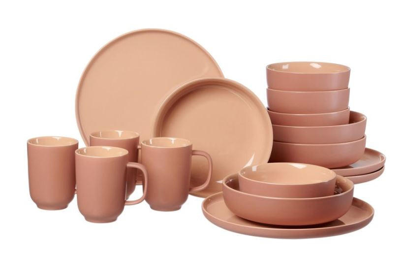 KOMBISERVICE 16-teilig JASPER  - Terracotta, KONVENTIONELL, Keramik (41/39/34cm) - Ritzenhoff Breker