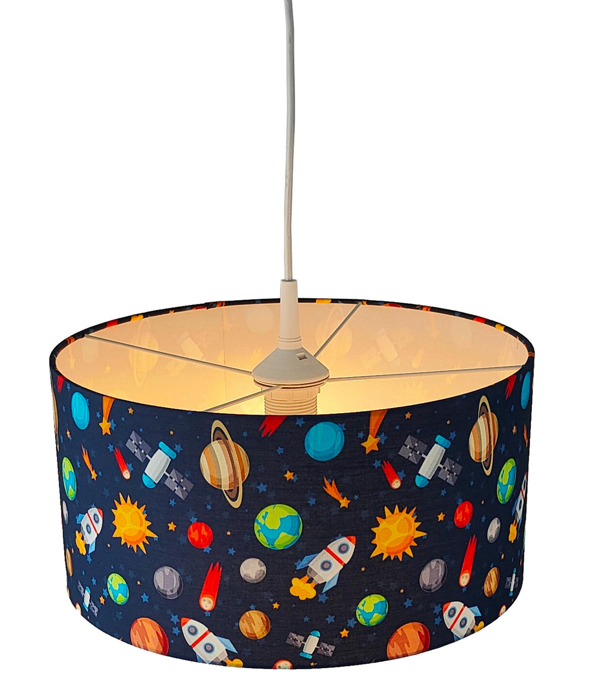 KINDERHÄNGELEUCHTE 35/19/35 cm   - Multicolor, Basics, Textil (35/19/35cm)