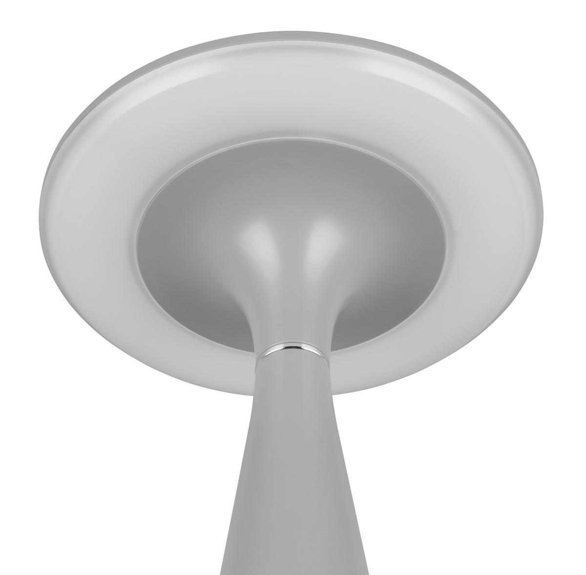 PUNJIVA STONA LAMPA - siva, Trendi, plastika (14/28,5cm)