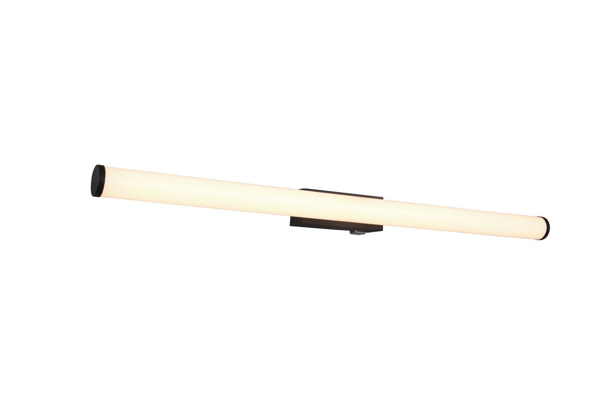 BADEZIMMER-WANDLEUCHTE Mattimo 80/5,5 cm   - Schwarz/Weiß, Basics, Kunststoff/Metall (80/5,5cm) - Trio Leuchten