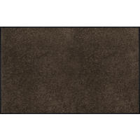 FLACHWEBETEPPICH 75/120 cm Espresso Brown Braun  - Braun, KONVENTIONELL, Kunststoff/Textil (75/120cm) - wash+dry