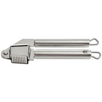 KNOBLAUCHPRESSE - Edelstahlfarben, Design, Metall (17,5cm) - WMF