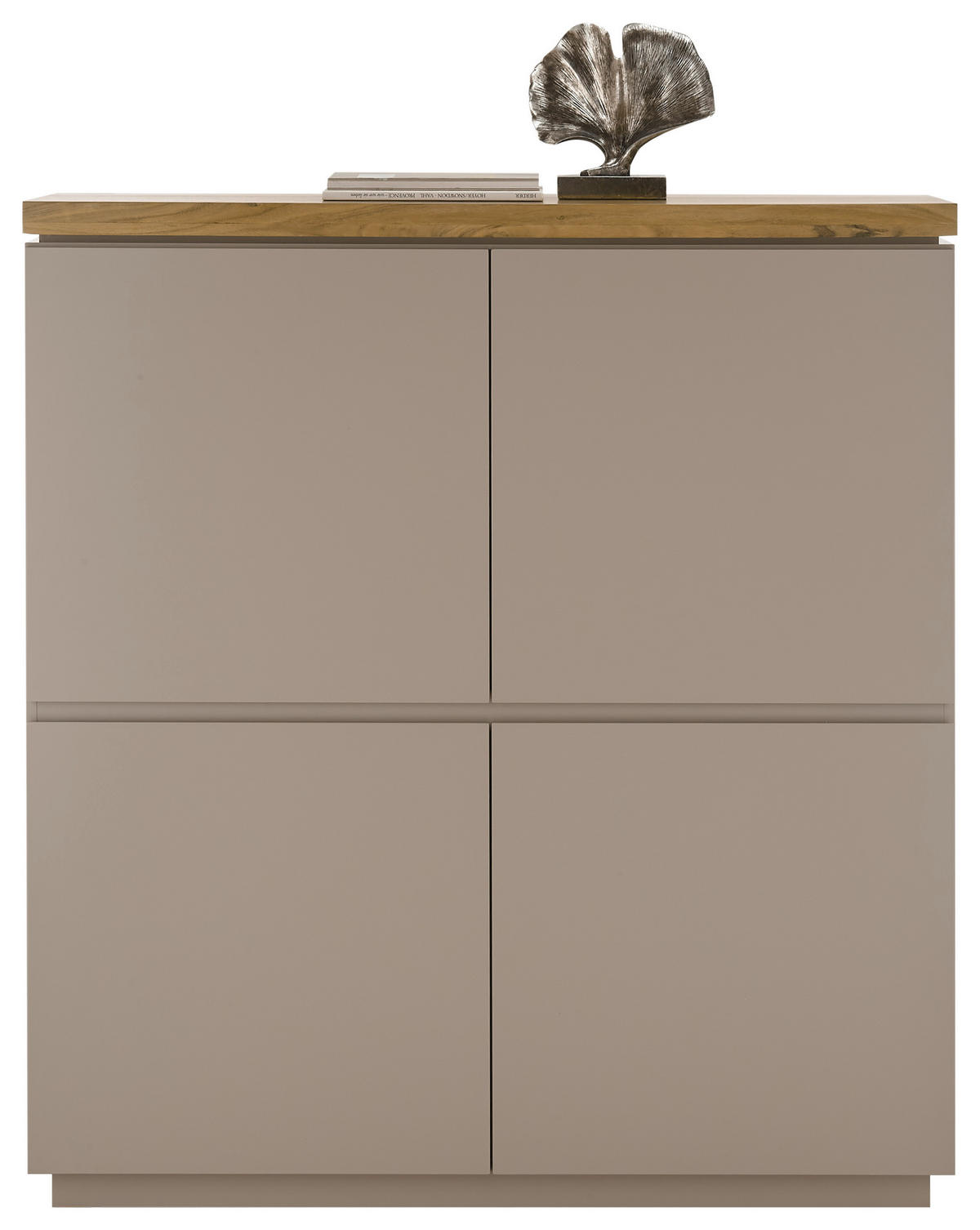HIGHBOARD Palamos  in 113/123/40 cm  - Naturfarben/Grau, Basics, Holz/Holzwerkstoff (113/123/40cm)