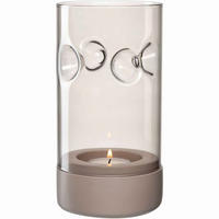 ÜVEG TEAMÉCSESTARTÓ - taupe, Design, kő/Üveg (19cm) - Leonardo