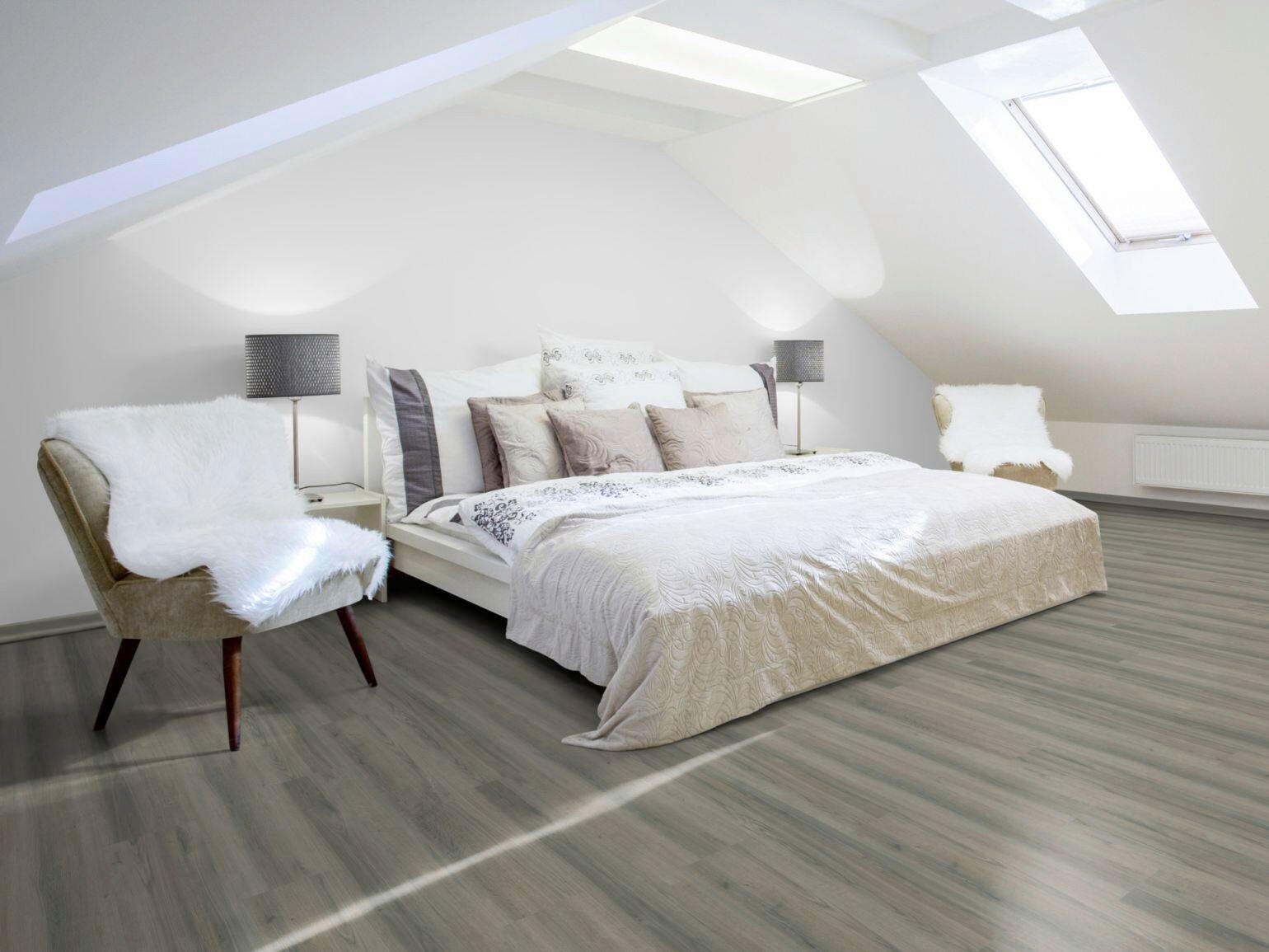 KORKBODEN KENKO PVC-Frei ASHLAND 1164X300X8.5mm  per  m² - Grau, Basics, Naturmaterialien/Holz (116,4/30/0,85cm)