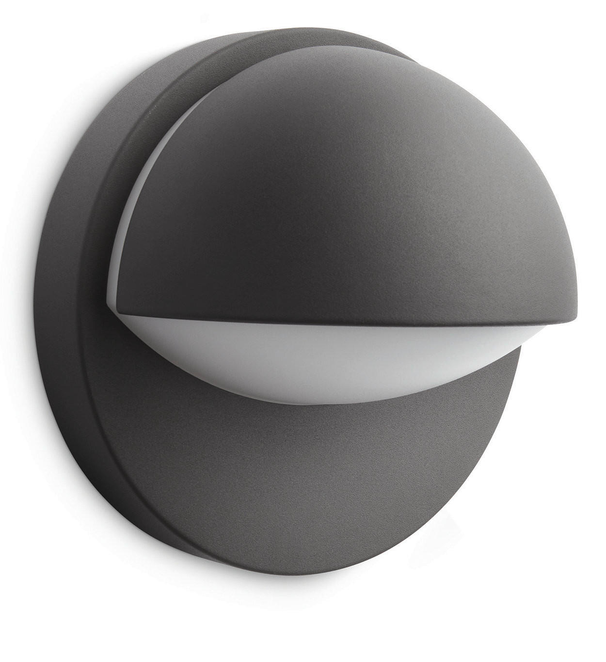 ZIDNA SVJETILJKA VANJSKA June  - antracit, Basics, metal (19,5/13,5/19,5cm) - Philips