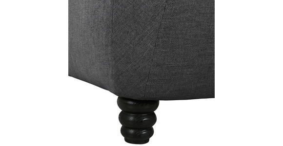 XXL-SESSEL in Flachgewebe Anthrazit  - Anthrazit/Schwarz, KONVENTIONELL, Holz/Textil (125/100/140cm) - Carryhome