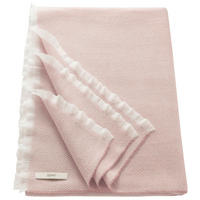 PLÄD 150/180 cm  - rosa/gammelrosa, Klassisk, textil (150/180cm) - Esprit