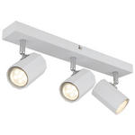 DECKENLEUCHTE    39/6/14,5 cm  - Weiß, Design, Metall (39/6/14,5cm) - Novel