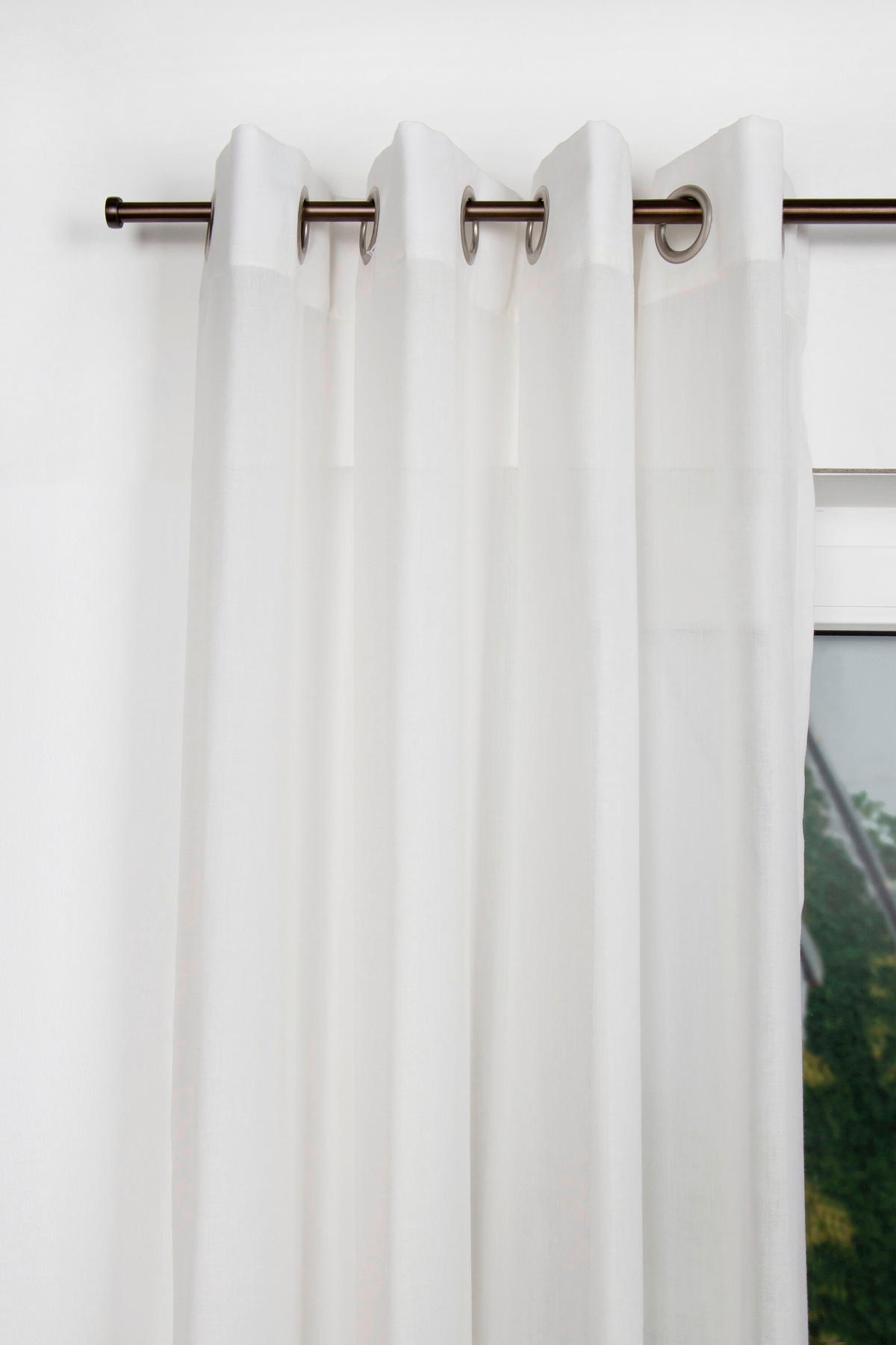 VORHANGSTANGENSET  210 cm  - Goldbraun, Basics, Metall (210cm)