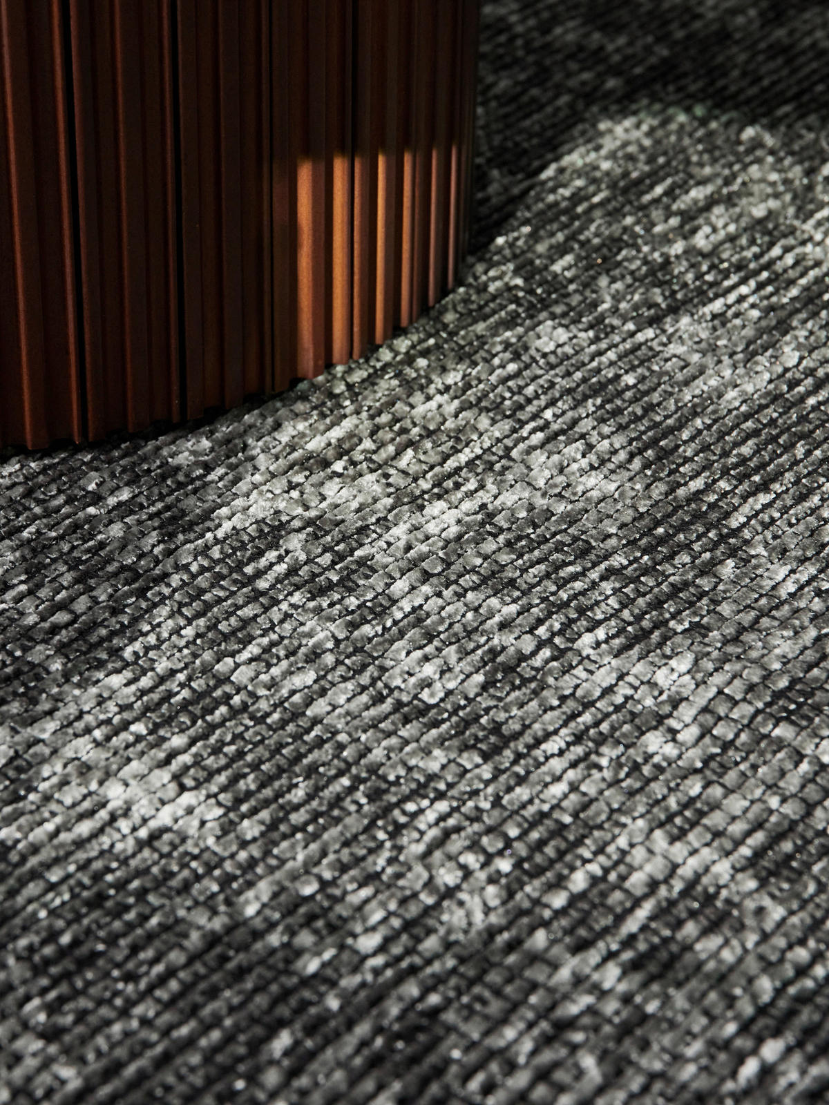 TEPPICH 200 cm Brilliance Grau, Silberfarben  - Silberfarben/Grau, KONVENTIONELL, Textil (200cm) - Elle Decoration