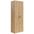 MEHRZWECKSCHRANK 70/195/40 cm  - Anthrazit/Schwarz, MODERN, Holzwerkstoff/Kunststoff (70/195/40cm) - Carryhome