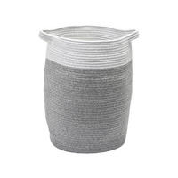 WÄSCHEKORB - Hellgrau, Basics, Textil (36/49cm) - Aquanova