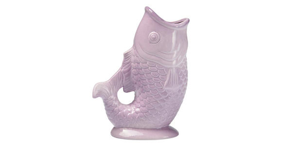 VASE 24.9 cm  - Lila, Design, Keramik (18,4/24,9/9cm) - Ambia Home