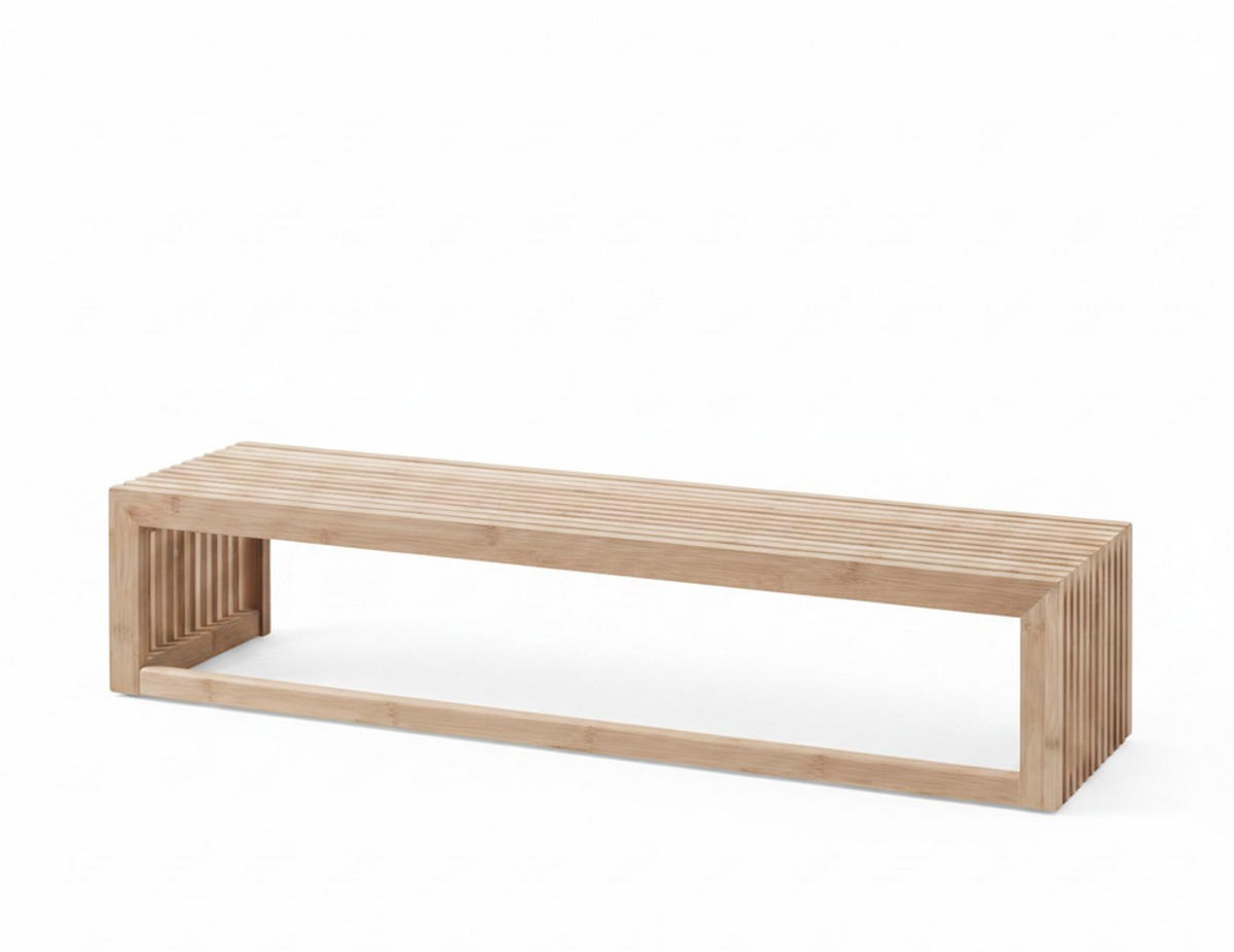 GARDEROBE  in 104/35/43 cm  - Naturfarben, Design, Holz (104/35/43cm) - Livetastic