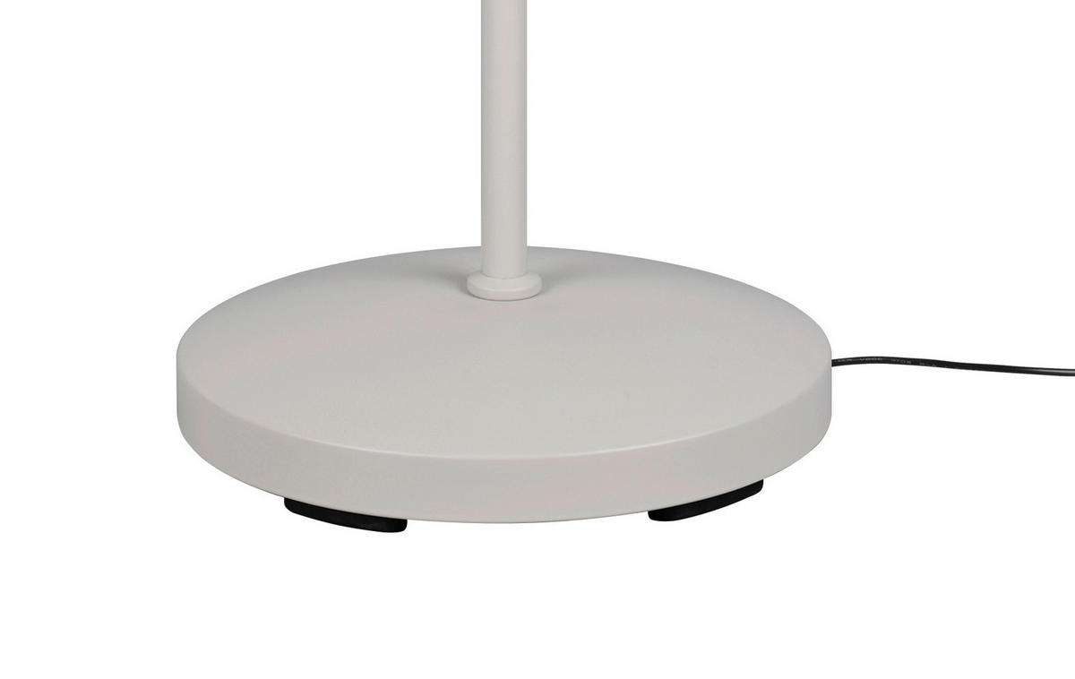 LED-STEHLEUCHTE - Transparent/Grau, Basics, Kunststoff/Metall (22/130,5cm)