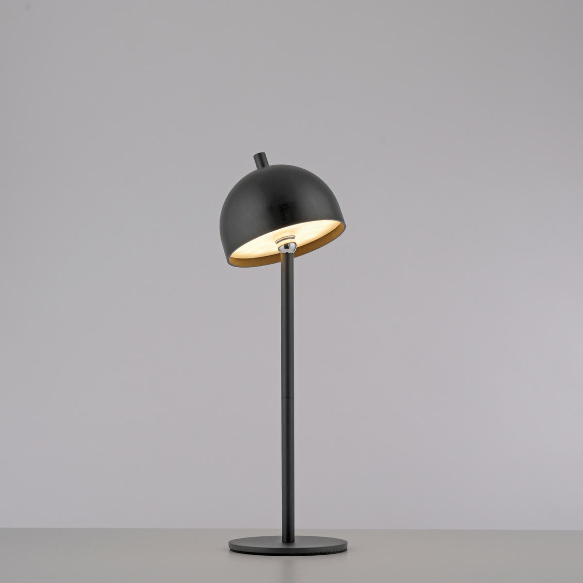 AKKU-STEHLEUCHTE 18/18/126 cm    - Schwarz, Design, Kunststoff/Metall (18/18/126cm) - Schöner Wohnen