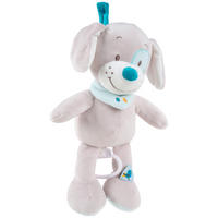 NAŤAHOVACIA HRAČKA S MELÓDIOU - béžová, Trend, textil (28cm) - Patinio
