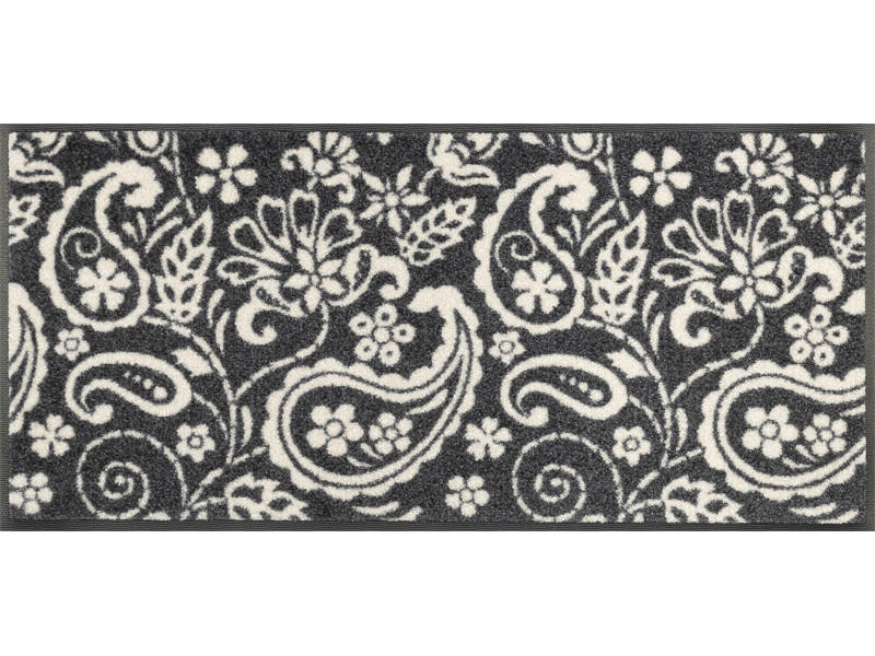 COVORAȘ DE INTRARE 35/75 cm  - negru, Konventionell, plastic/textil (35/75cm) - wash+dry