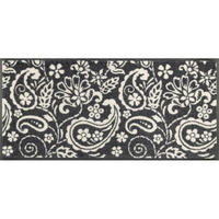 COVORAȘ DE INTRARE 35/75 cm  - negru, Konventionell, plastic/textil (35/75cm) - wash+dry