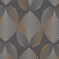 VORHANGSTOFF per lfm Verdunkelung  - Gelb/Hellgrau, Design, Textil (150cm) - Esposa