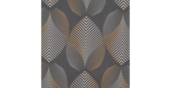 VORHANGSTOFF per lfm Verdunkelung  - Gelb/Hellgrau, Design, Textil (150cm) - Esposa