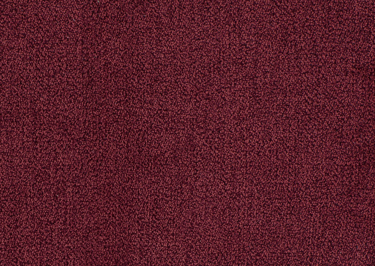 WOHNLANDSCHAFT in Chenille Rot  - Rot/Alufarben, Design, Textil/Metall (170/333/265cm) - Dieter Knoll