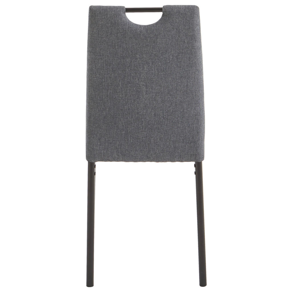 Thumbnail - P & B Stuhl, Anthrazit, Schwarz, Textil, Rundrohr, 41.5x96.5x52.5 cm, mit Griff, Esszimmer, Stühle, Esszimmerstühle, Vie...