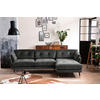 ECKSOFA Eckteil  JAPAN-2S.REC Anthrazit  - Anthrazit, MODERN, Holz/Textil (269/155cm) - MID.YOU