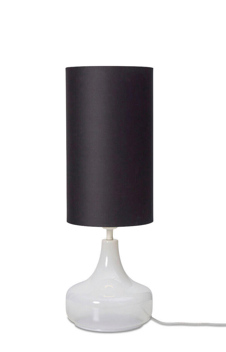 TISCHLEUCHTE 25/75 cm   - Schwarz, Trend, Textil (25/75cm) - It's about Romi