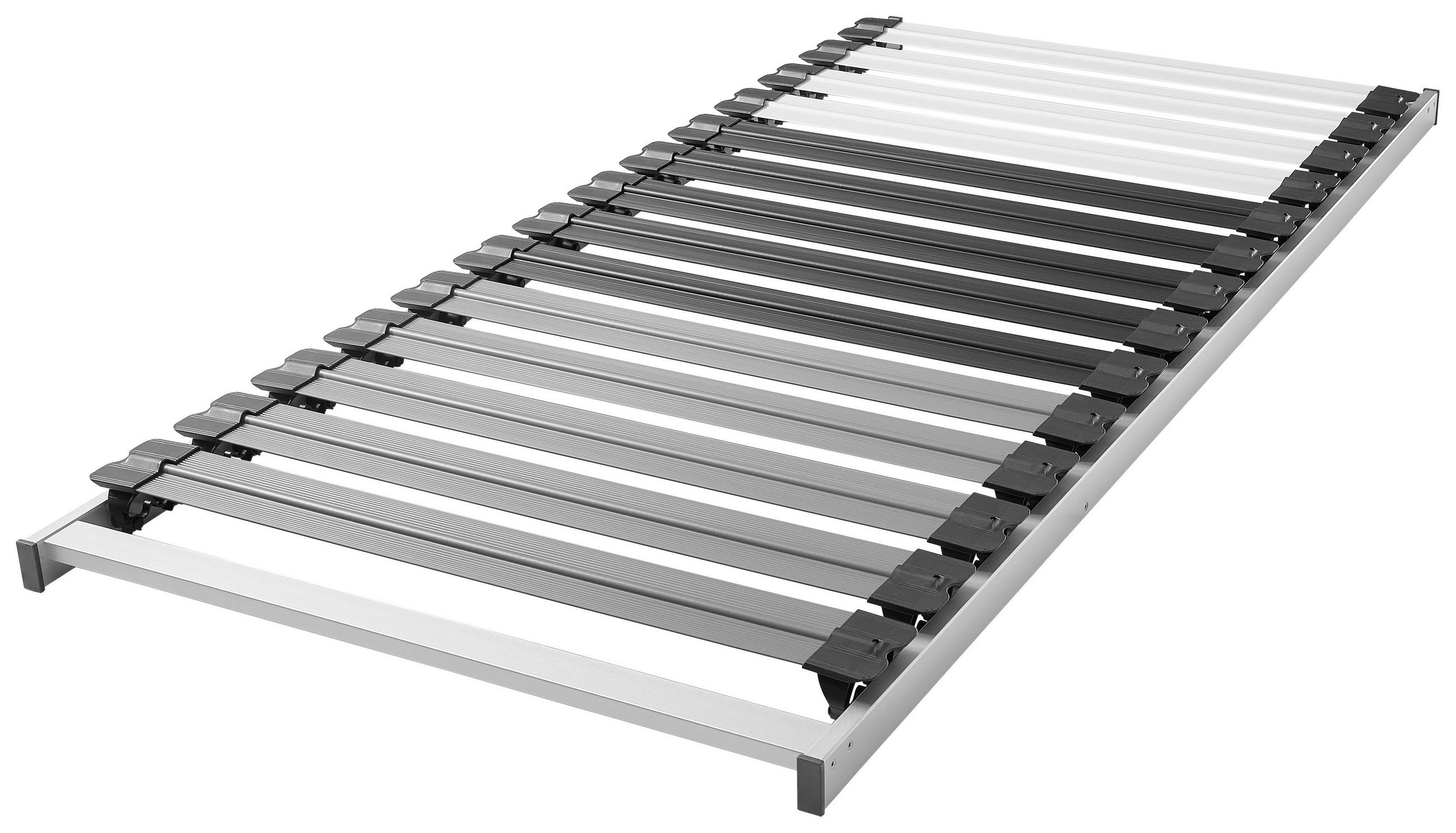 LATTENROST BODY STAR 80/200 cm - Anthrazit/Schwarz, Basics, Holz/Kunststoff (80/200cm) - BODY STAR classic