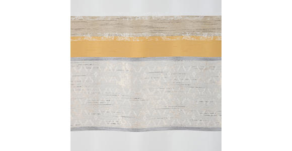 DEKOSTOFF per lfm halbtransparent  - Goldfarben, KONVENTIONELL, Textil (140cm) - Esposa