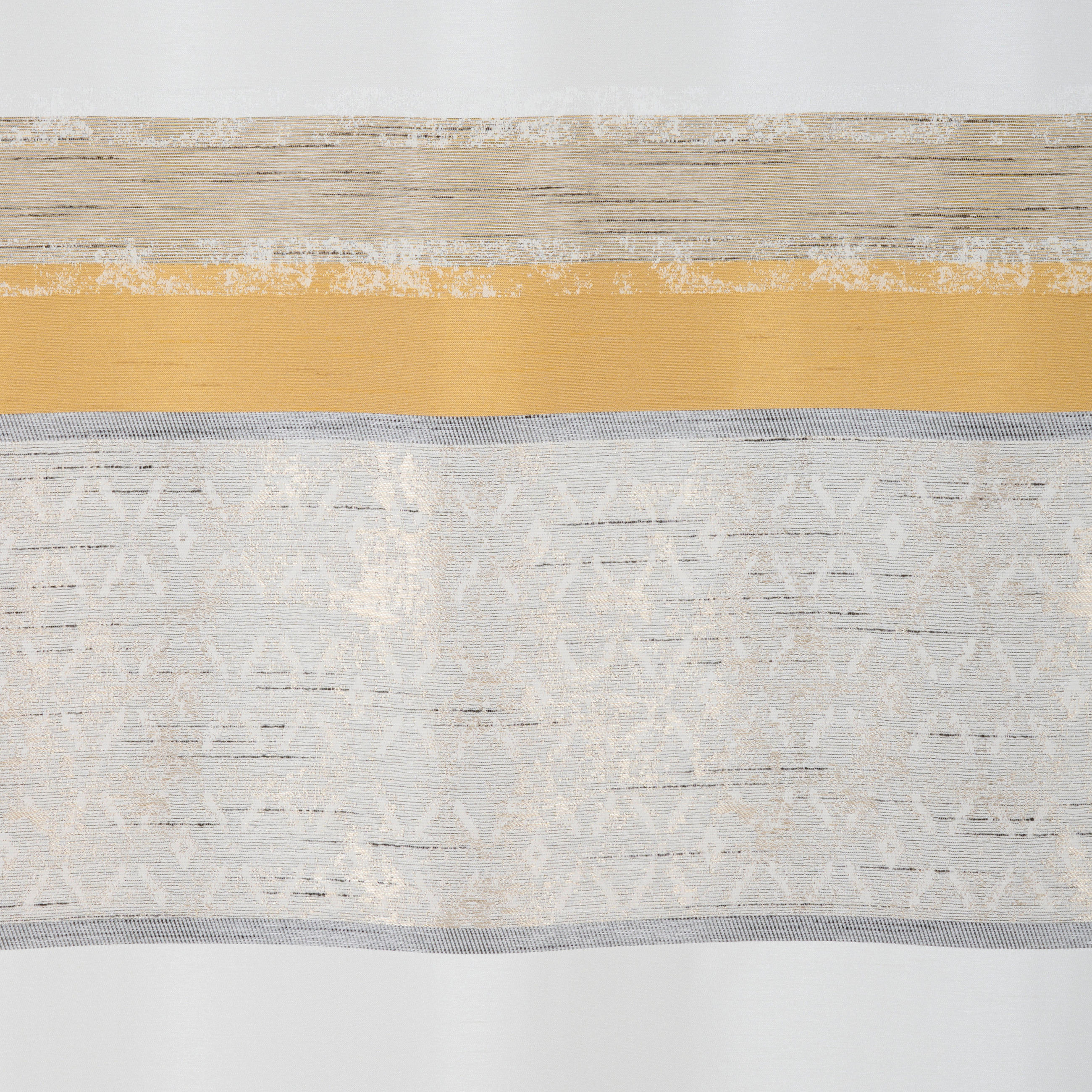 DEKOSTOFF per lfm halbtransparent  - Goldfarben, KONVENTIONELL, Textil (140cm) - Esposa
