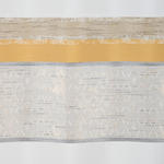 VORHANGSTOFF per lfm halbtransparent  - Goldfarben, KONVENTIONELL, Textil (140cm) - Esposa