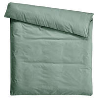 DUVETBEZUG -teilig Uno Satin 160/210 cm  - Hellgrün, Basics, Textil (160/210cm) - Dieter Knoll