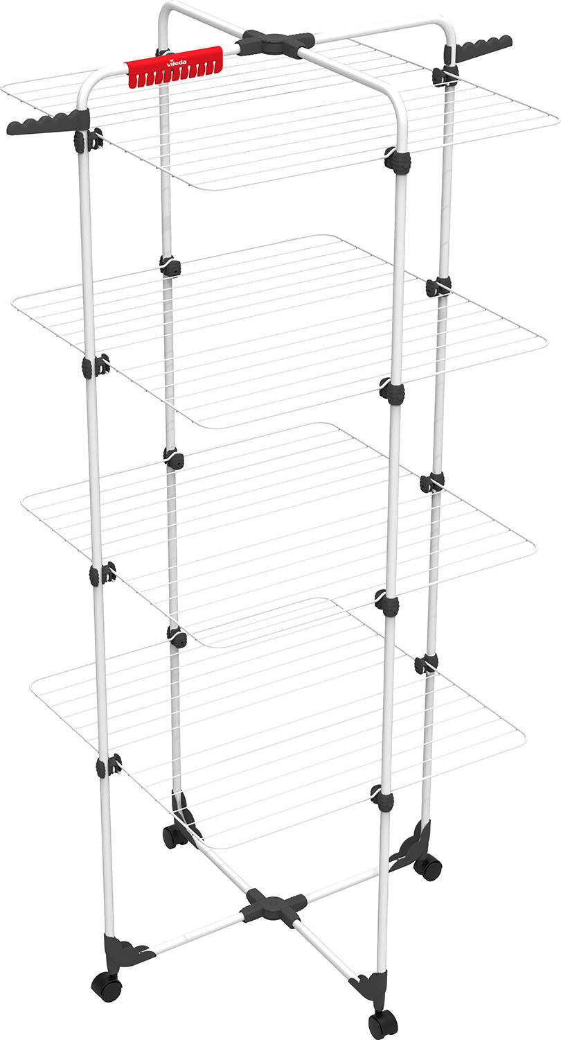 RUHASZÁRÍTÓ TORONY - Basics, fém (5/163,5/71cm) - Vileda