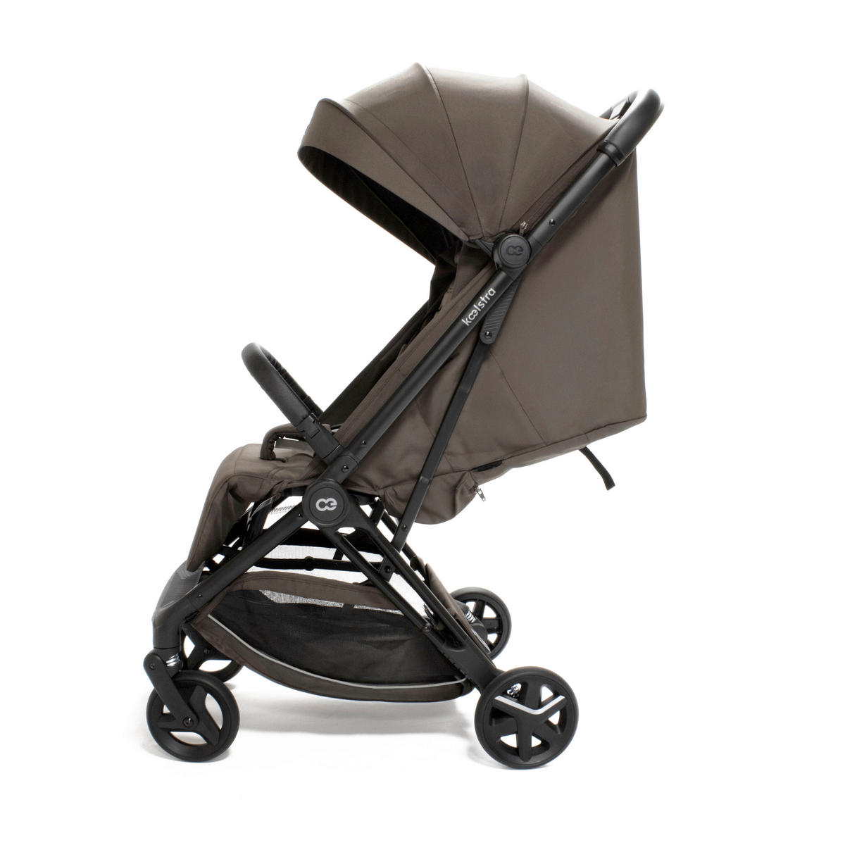 BUGGY inkl. Wickelunterlage Re-Act  - Braun, Basics, Metall (79.5/51.5/108cm) - Koelstra