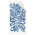 STRANDTUCH 100/180 cm Blau  - Blau, Design, Textil (100/180cm) - Esposa
