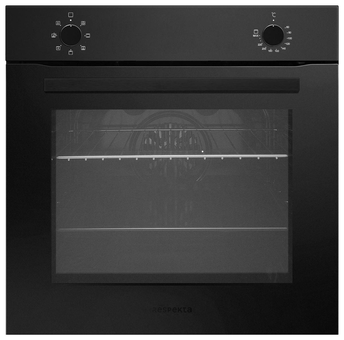 HERDSET ASET121M4400  - Schwarz, Basics, Glas/Metall (59,5/64,5/52,1cm) - Respekta