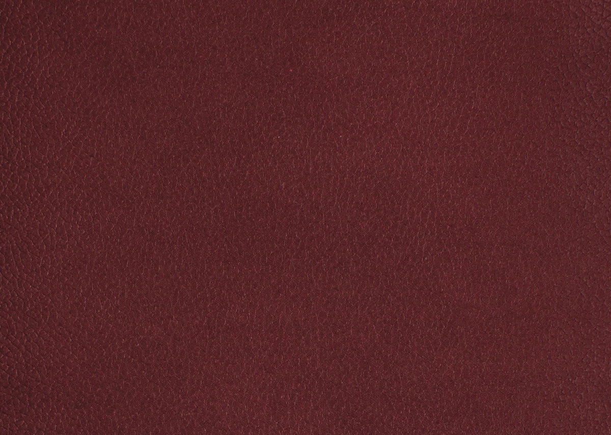 WOHNLANDSCHAFT in Lederlook, Mikrofaser Bordeaux  - Bordeaux/Schwarz, Design, Textil/Metall (179/343/220cm) - Beldomo System