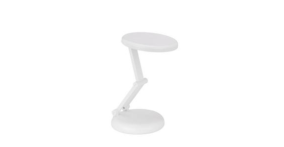 LED-SCHREIBTISCHLEUCHTE 12,5/23,5 cm   - Weiß, Basics, Kunststoff (12,5/23,5cm) - Novel