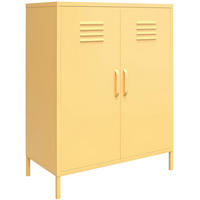 HIGHBOARD Cache  in 80/101/40 cm  - Gelb, Design, Metall (80/101/40cm) - MID.YOU