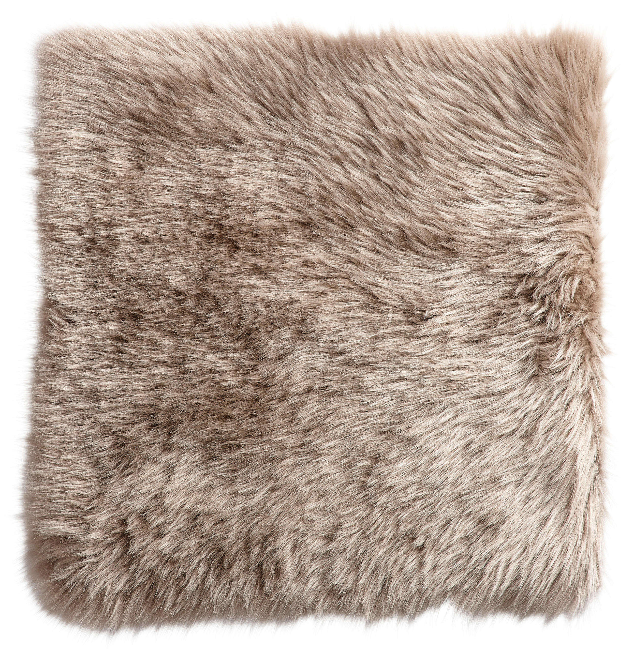 JASTUK ZA SEDENJE sivobraon 34/34 cm  - sivobraon, Konvencionalno, tekstil/krzno (34/34cm) - Esposa
