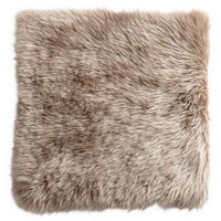 JASTUK ZA SEDENJE sivobraon 34/34 cm  - sivobraon, Konvencionalno, tekstil/krzno (34/34cm) - Esposa