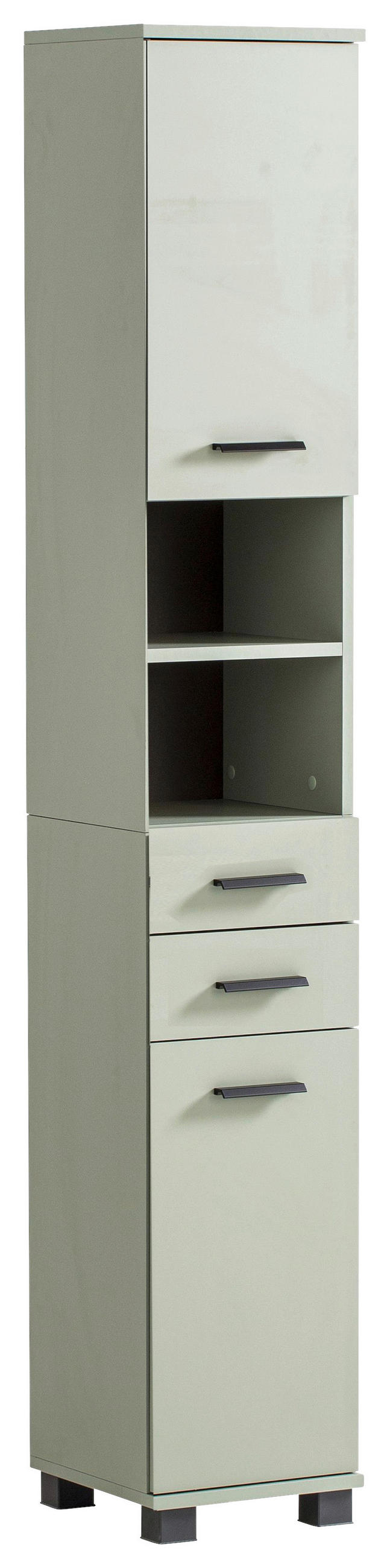 Stylife Hochschrank Palermo Pastellgrün 30.3x181x32.6 cm